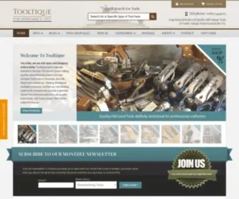 Tooltique.co.uk(Vintage Old Tools) Screenshot