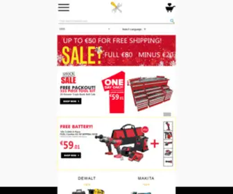 Tooltoall.com(Tool Shop) Screenshot