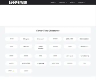 Toolzweb.net(Toolz Website) Screenshot