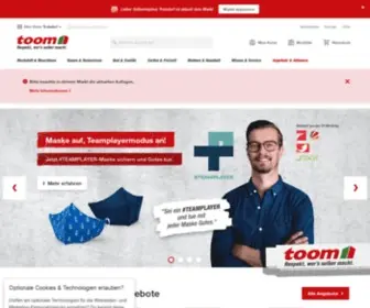 Toom-Baumarkt.com(Onlineshop & vor Ort in deiner Nähe) Screenshot