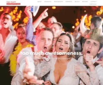 Toomuchawesomeness.com(Too Much Awesomeness) Screenshot