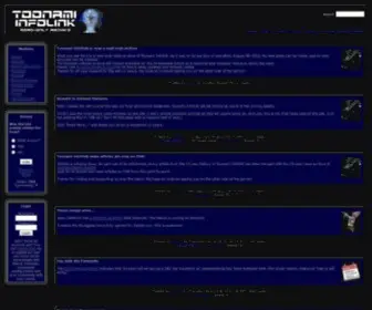 Toonamiinfolink.com(Toonami Infolink) Screenshot