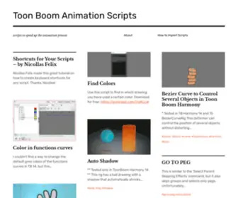 Toonboomscripts.com(Toonboomscripts) Screenshot