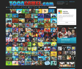 Toongames.com(Toongames) Screenshot