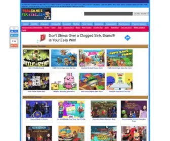 Toongamesforkids.com(Tom and Jerry Games) Screenshot