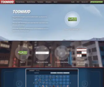 Toonhud.com(Customizable HUD for TF2) Screenshot