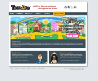 Toonups.com(Home) Screenshot