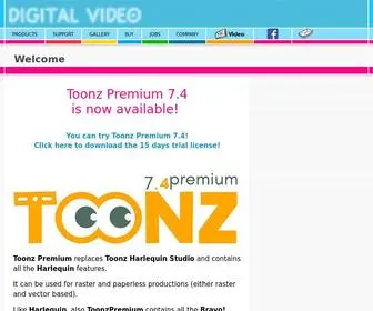 Toonz.com(Digital Video) Screenshot