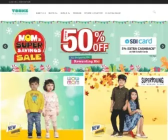 Toonz.in(Baby Shop Online India) Screenshot