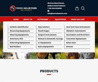 Toorindustries.com(Toor Industries) Screenshot