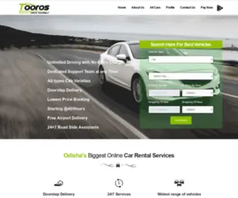 Tooros.in(Tooros Self Drive Car Rental in Bhubaneswar ghg) Screenshot