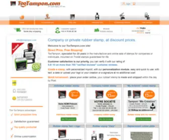 Tootampon.com(Tampon 24 h pas cher. Livraison gratuite satisfait ou remboursé) Screenshot