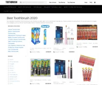 Toothbrushi.com(Toothbrush Reviews and Sales) Screenshot