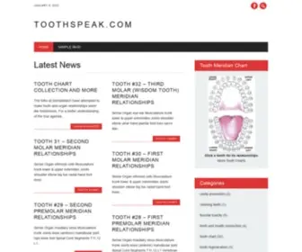 Toothspeak.com(ToothSpeak) Screenshot