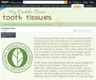 Toothtissues.com(Tooth Tissues) Screenshot