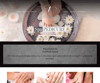 Tootsienails.com(Nail salon) Screenshot