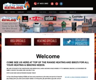 Toowoombaheating.com.au(Visit the Showroom of Queensland's Award Winning Heater and BBQ Specialists) Screenshot