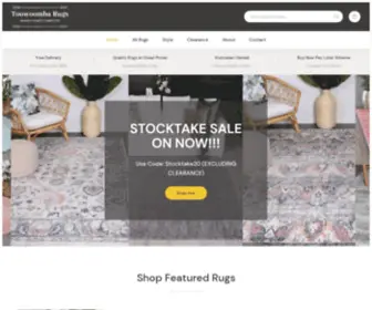 Toowoombarugs.com.au(Shop for rugs online or instore) Screenshot