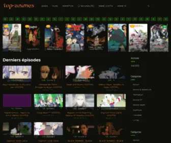 Top-Animes.org(Top animes top animes) Screenshot