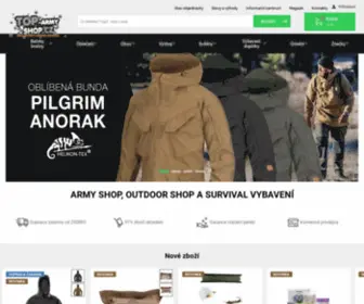 Top-Armyshop.eu(Army) Screenshot