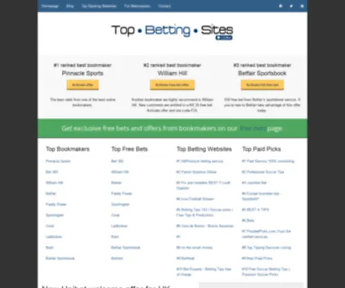 Top-Betting-Sites.com Screenshot