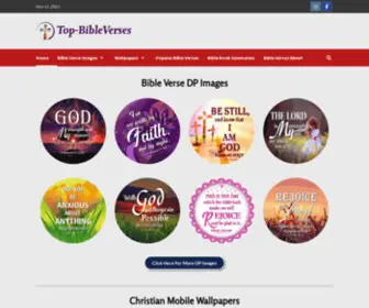 Top-Bibleverses.com(Awesome Bible Verse Images) Screenshot