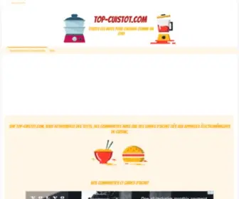 Top-Cuistot.com(Top Cuistot) Screenshot