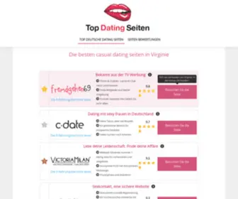 Top-DE-Dating-Seiten.de(Ranking & Bewertungen der Top 2021 Dating Seiten) Screenshot