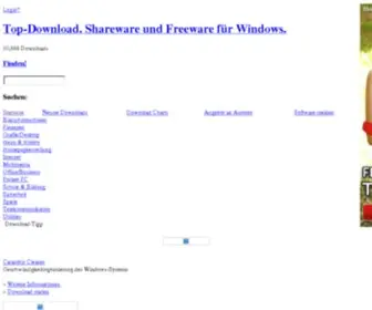 Top-Download.com(Shareware und Freeware für Windows) Screenshot