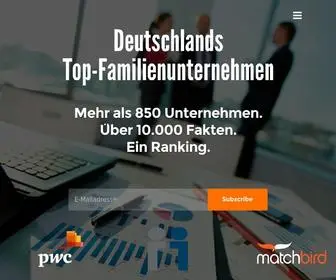 Top-Familybusiness.com(Top-Familienunternehmen) Screenshot