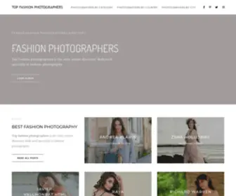 Top-Fashion-Photographers.info(Top Fashion Photographers) Screenshot