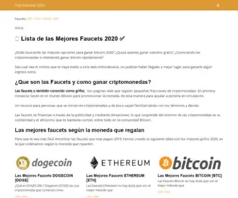 Top-Faucets.com(Lista de las Mejores Faucets 2021) Screenshot