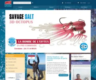 Top-Fishing.fr(Vente de matériel de pêche en mer) Screenshot