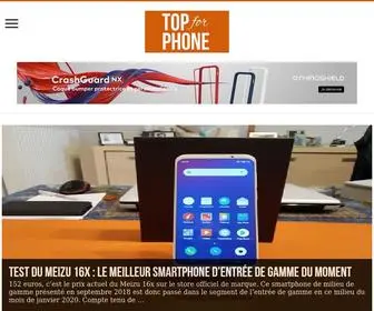 Top-For-Phone.fr(Tests de smartphones et accessoires) Screenshot