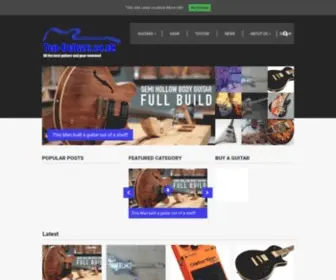Top-Guitars.co.uk(All the best guitars and gear reviewed) Screenshot
