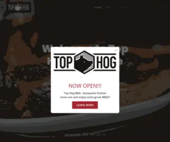 Top-Hog.com(Top Hog BBQ) Screenshot
