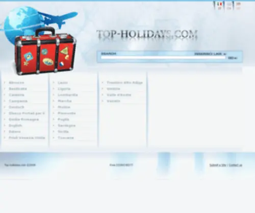 Top-Holidays.com(Top Holidays) Screenshot