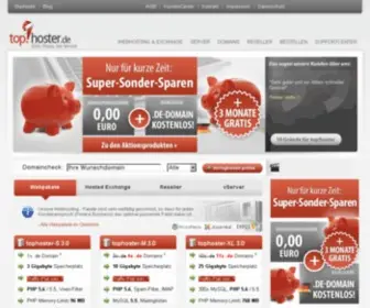 Top-Hoster.de(Günstiges Hosting bei) Screenshot