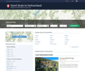 Top-Hotels-Switzerland.com(Switzerland hotels & apartments) Screenshot