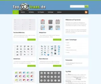 Top-Icons.de(Kostenlose Webicons und Buttons) Screenshot
