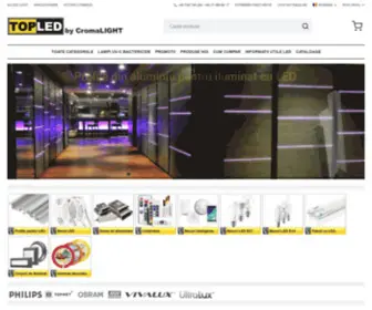 Top-Led.ro(Solutii profesionale de iluminat cu LED) Screenshot