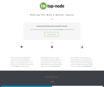 Top-Node.com(Making the Web a Better Space) Screenshot