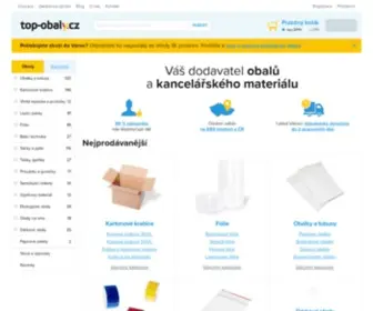 Top-Obaly.cz(Obchod s obaly a obalov) Screenshot