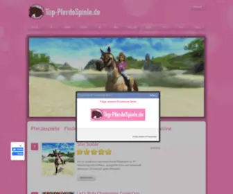 Top-Pferdespiele.de(Pferde Spiele) Screenshot