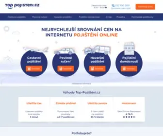 Top-Pojisteni.cz(PovinnĂŠ ruÄenĂ­ i cestovnĂ­ pojiĹĄtÄnĂ­ online) Screenshot