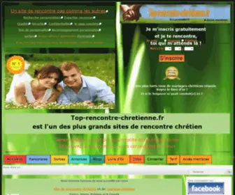 Top-Rencontre-Chretienne.fr(Top Rencontre Chretienne) Screenshot