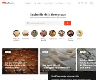 Top-Rezepte.de(Die besten Rezepte) Screenshot
