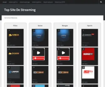 Top-Site-DE-Streaming.fr(Top Sites Streaming) Screenshot