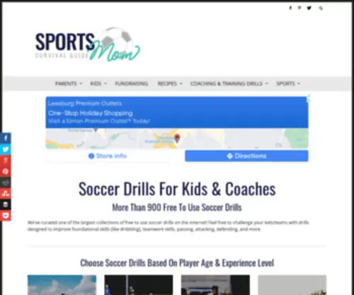 Top-Soccer-Drills.com(Top Soccer Drills) Screenshot