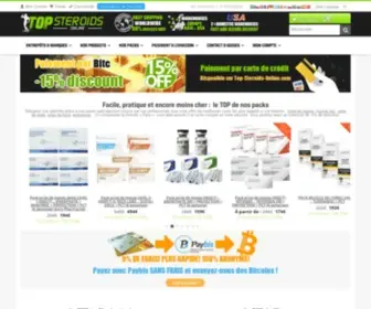 Top-Steroids-Online.com(Vente de stéroïdes de qualité) Screenshot
